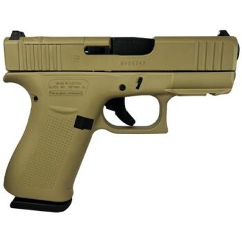 Glock 43X MOS - FDE Cerakote Finish (9mm)